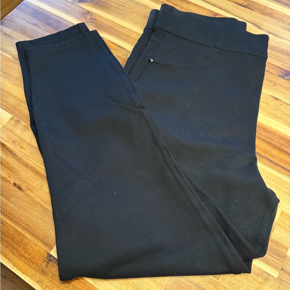Spanx Straight Leg Black Jeggings